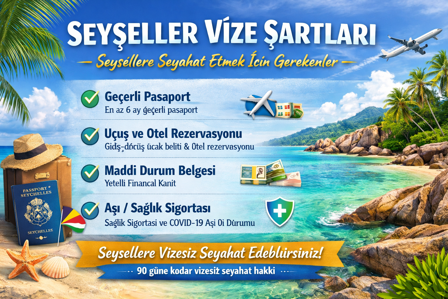 Seyşeller vize şartları
